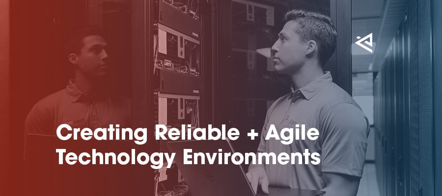 IT technician working on a server following a disaster recovery plan checklist