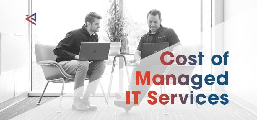 men discussing managed It services cost