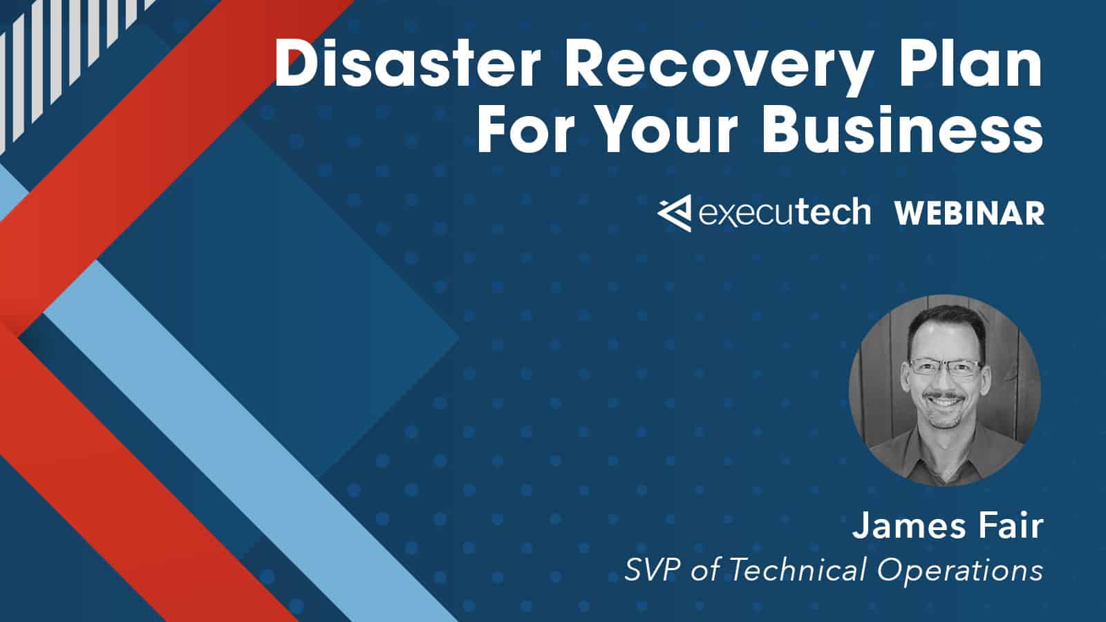 disaster recovery for business webinar