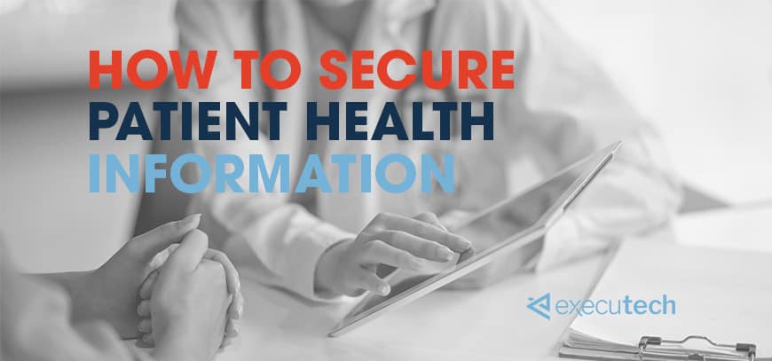 how to protect patient health information