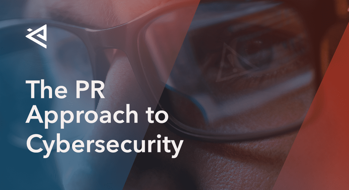 close up photo of a woman wearing glasses with a blue and red overlay