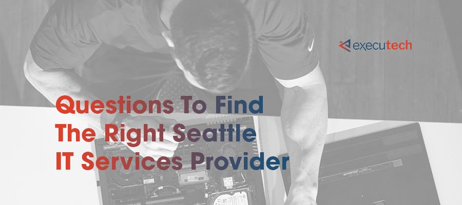 Seattle IT technician working on hardware