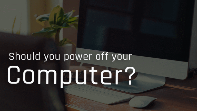 Should you turn off your computer at night? - Executech