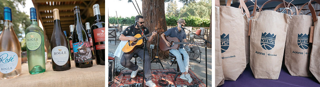 Bogle Event wine and swag