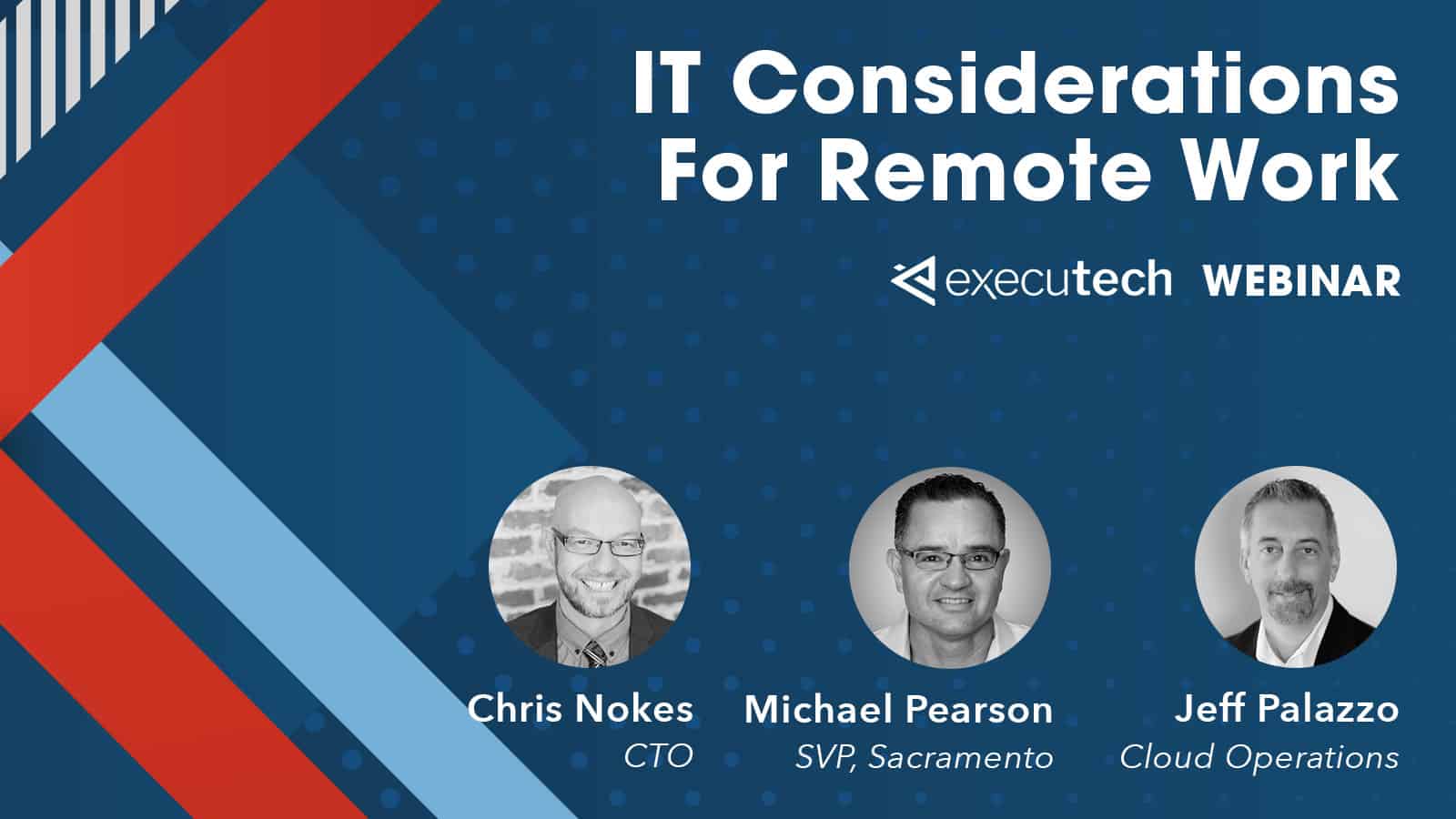 it considerations for remote work webinar